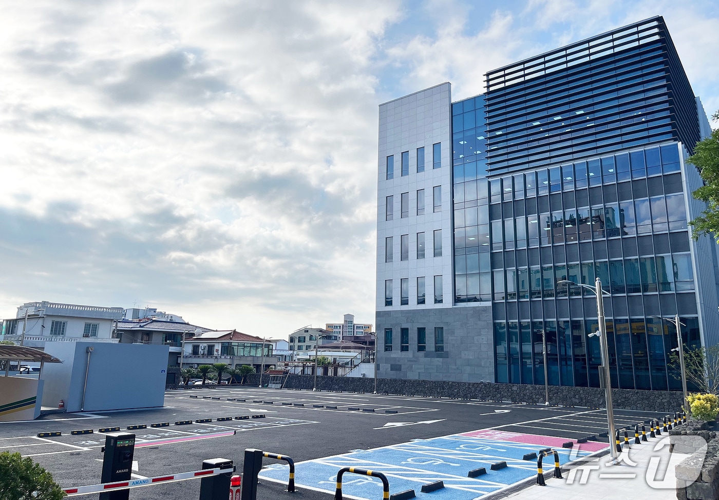 농협중앙회 제주본부 신축 주차장.(농협중앙회 제주본부 제공, 재판매 및 DB 금지)