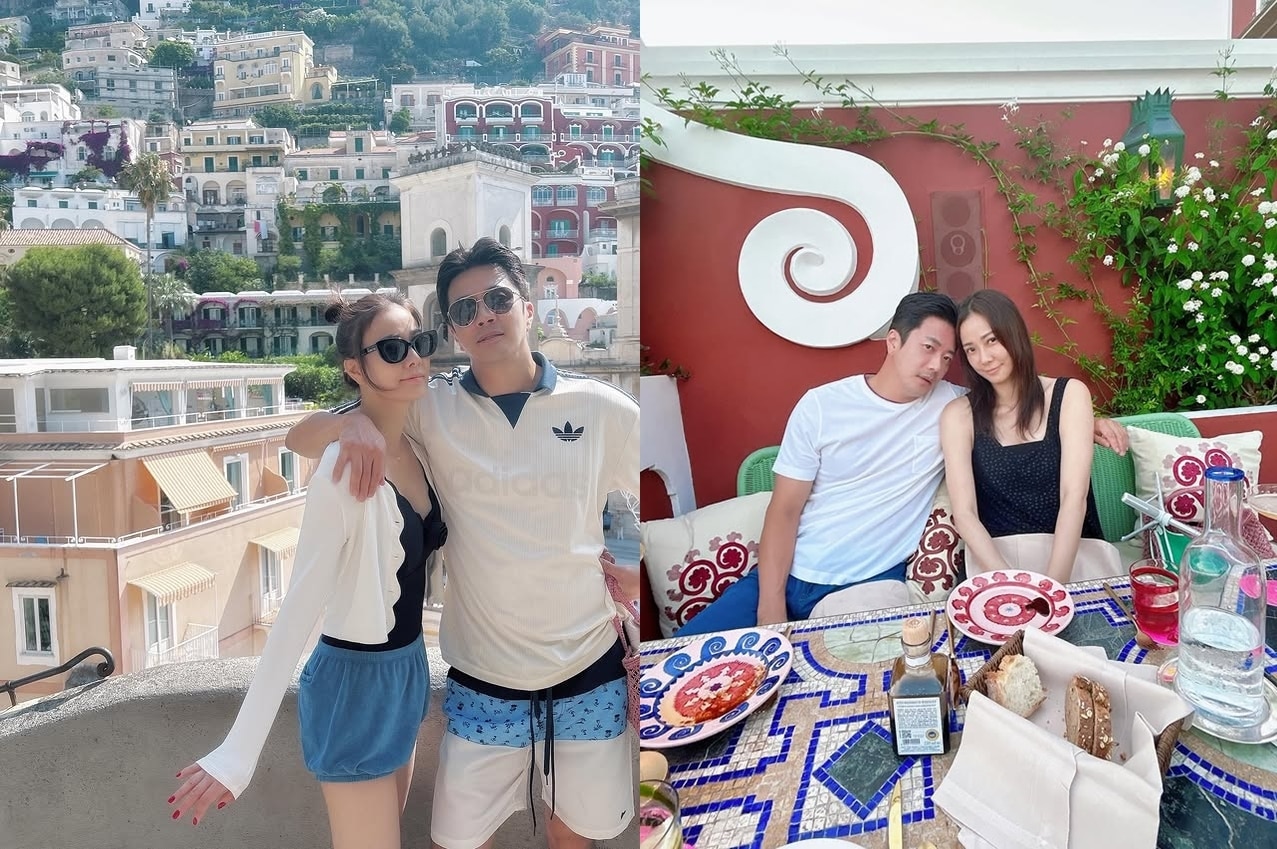 곤태영과 권상우(손태영 SNS)