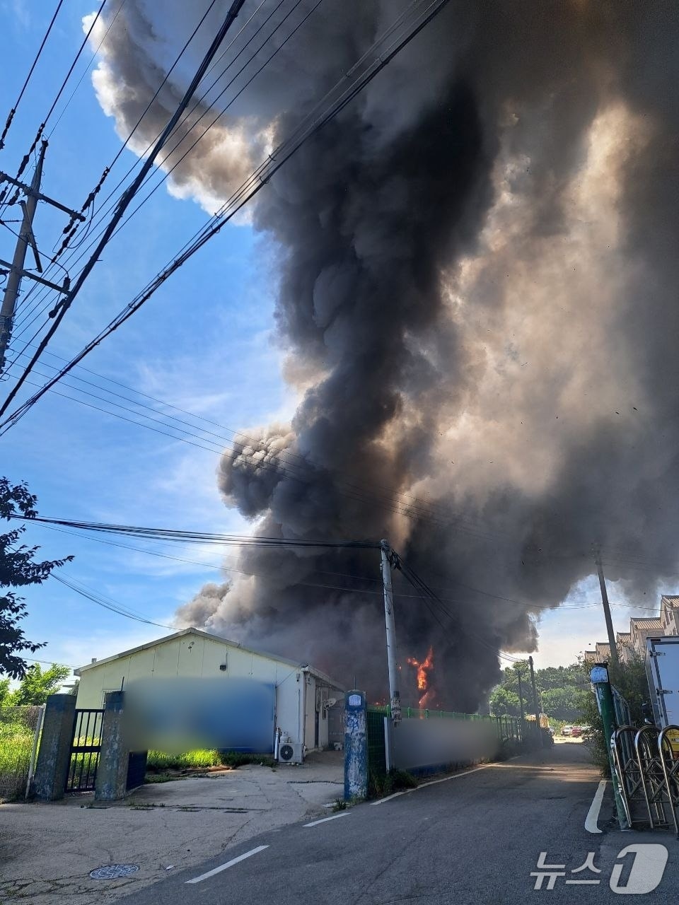 화재 현장 모습.(경기도소방재난본부 제공)