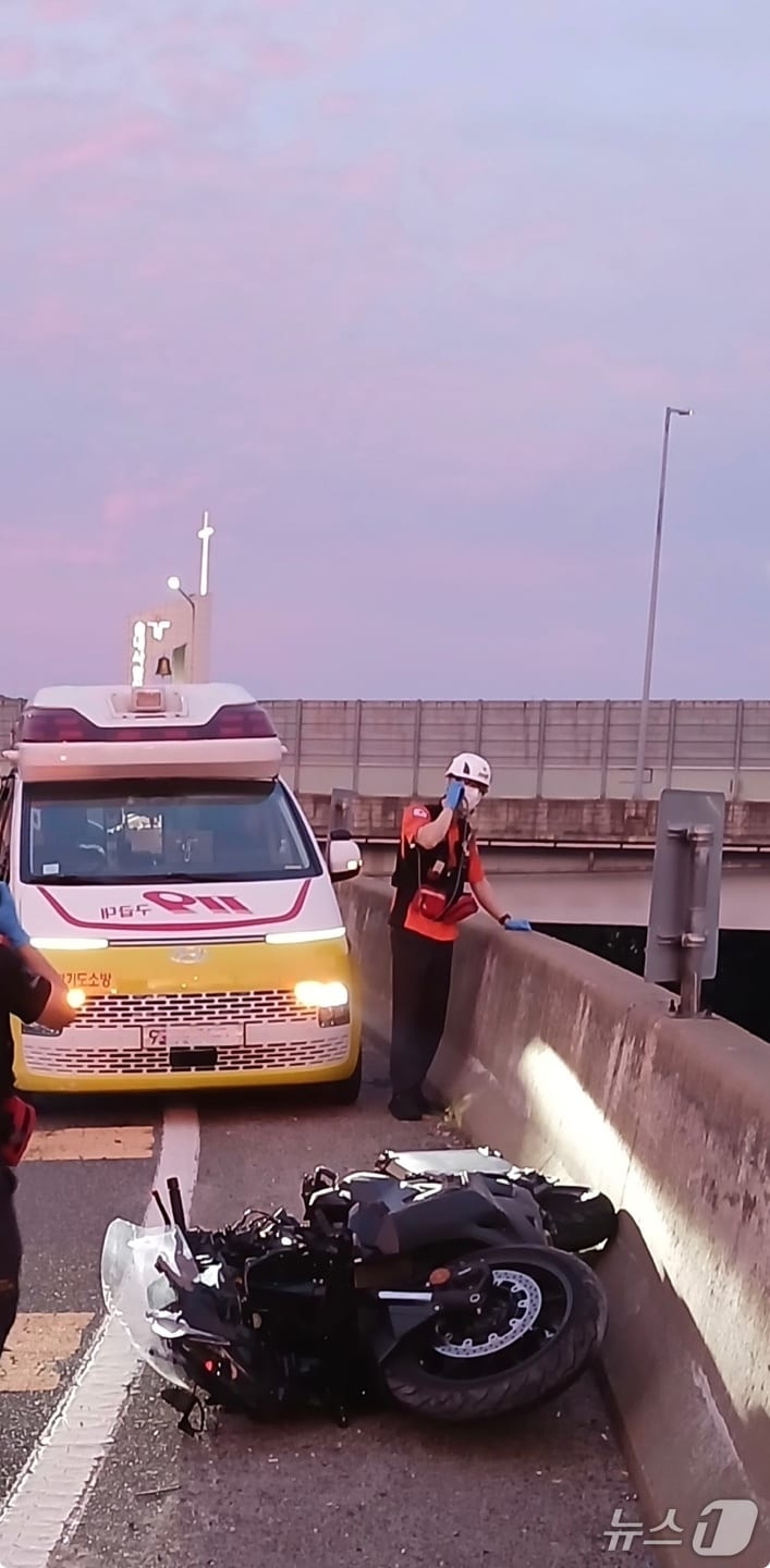 사고현장(경기도소방재난본부 제공.재판매 및 DB금지)