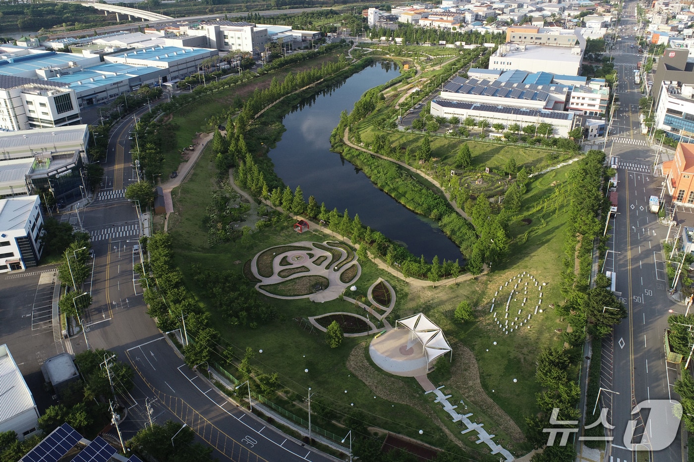 대구시 1호 지방공원으로 등록된 달성군 세천늪테마정원.(대구 달성군 제공.재판매 및 DB금지)