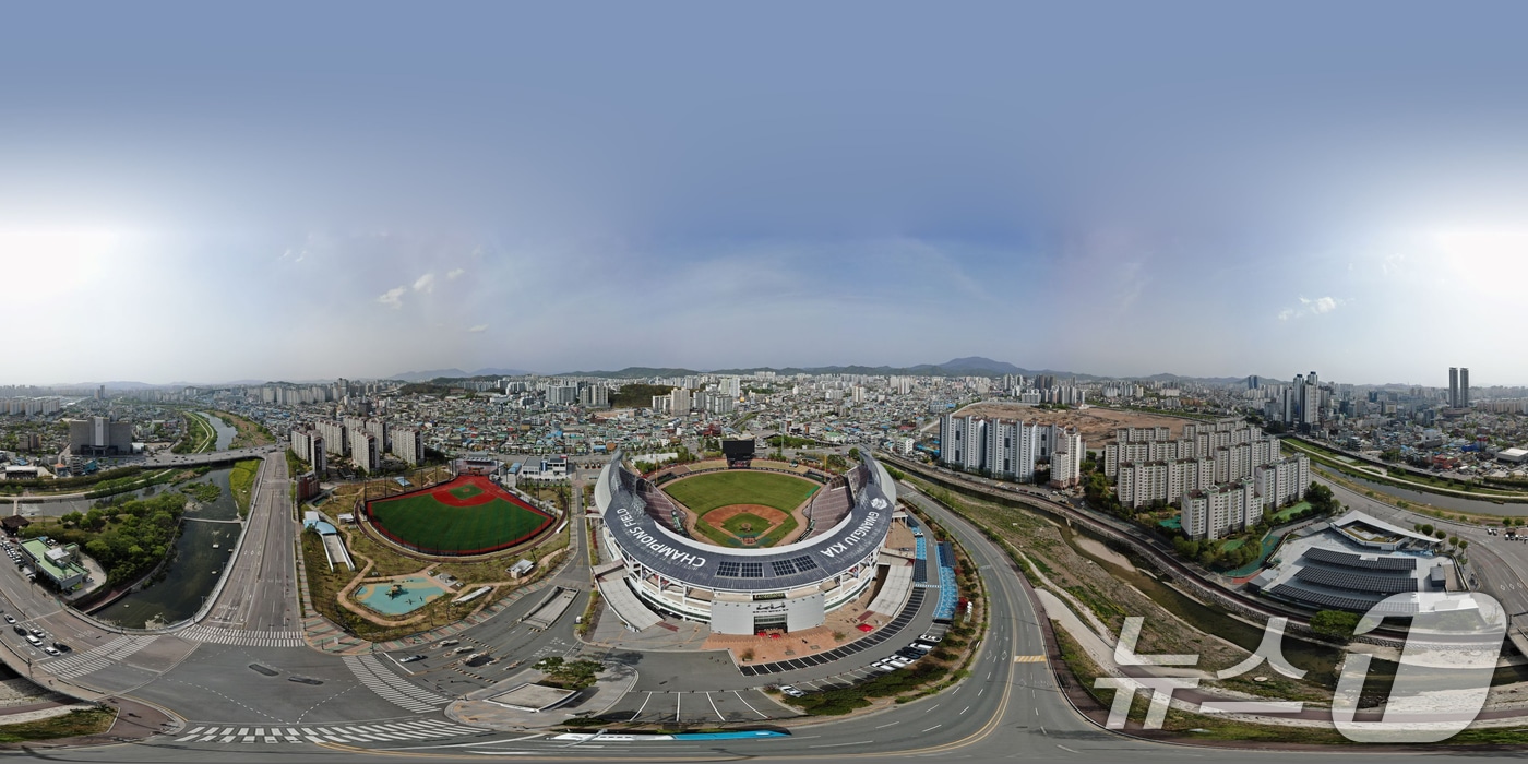 광주-기아 챔피언스필드 경관.(광주시 제공. 재판매 및 DB 금지) 2025.7.14 ⓒ 뉴스1