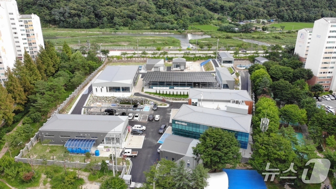 전북 남원시 월락정수장 전경.(남원시 제공. 재판매 및 DB금지)/뉴스1