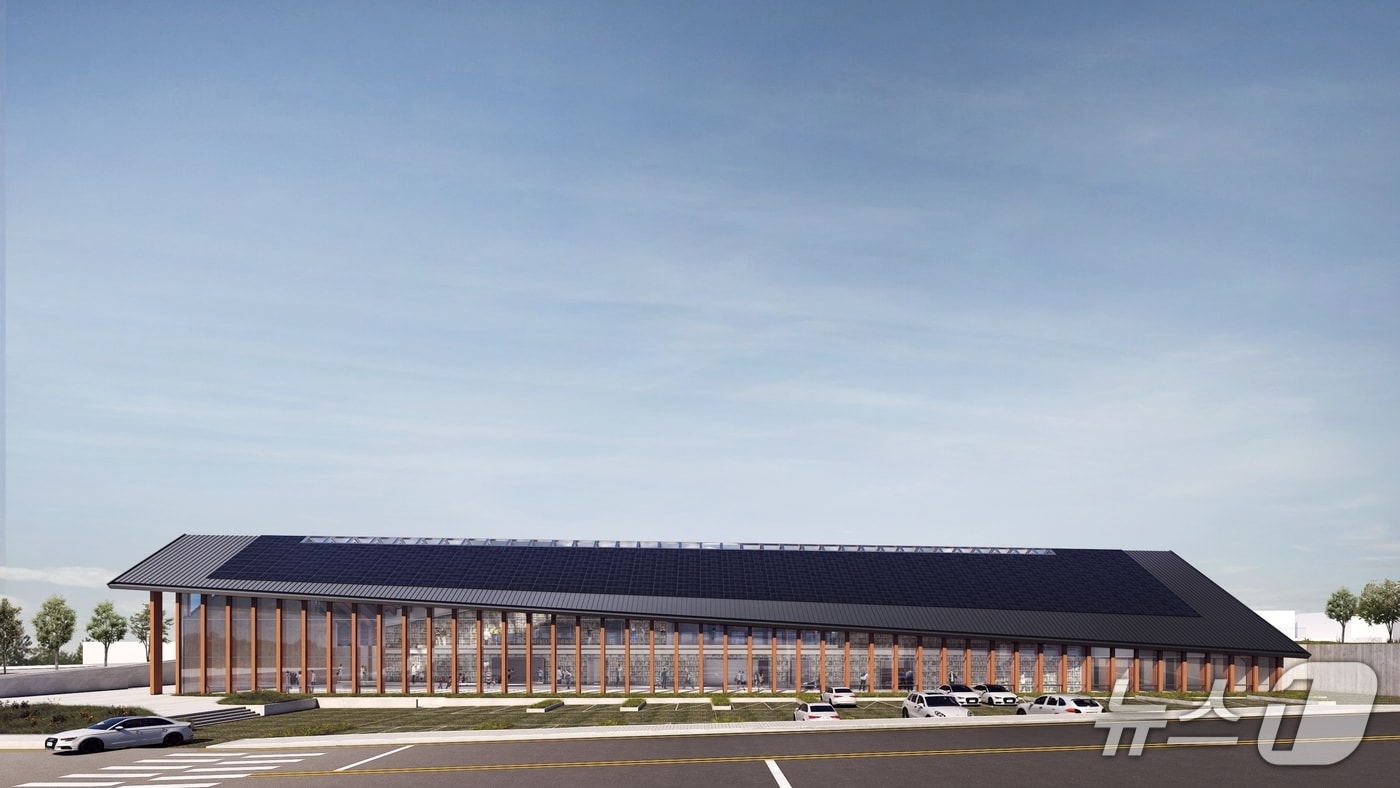 고창황윤석도서관 조감도.(고창군 제공. 재판매 및 DB금지)