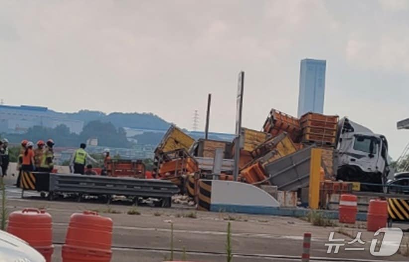 사고 현장. (독자 제공. 재판매 및 DB 금지) 2025.7.14/뉴스1