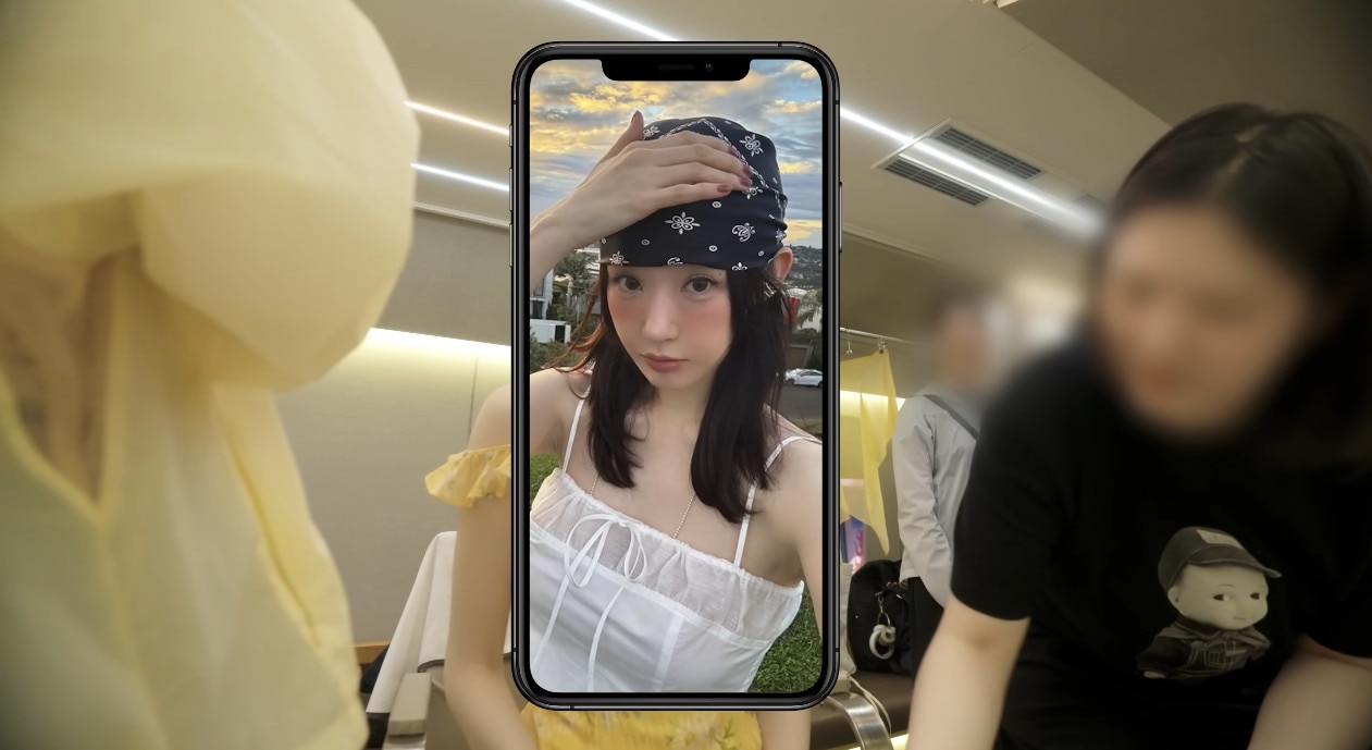 강민경 유튜브 영상 갈무리