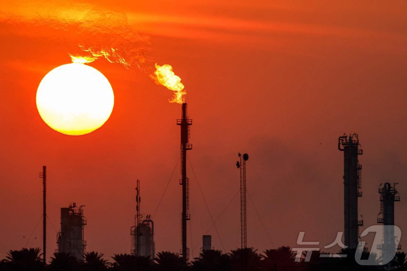 이라크 바그다드에 위치한 도라 정유단지.(사진은 기사 내용과 무관함) / 뉴스1 ⓒ News1 2024.12.22. ⓒ AFP=뉴스1