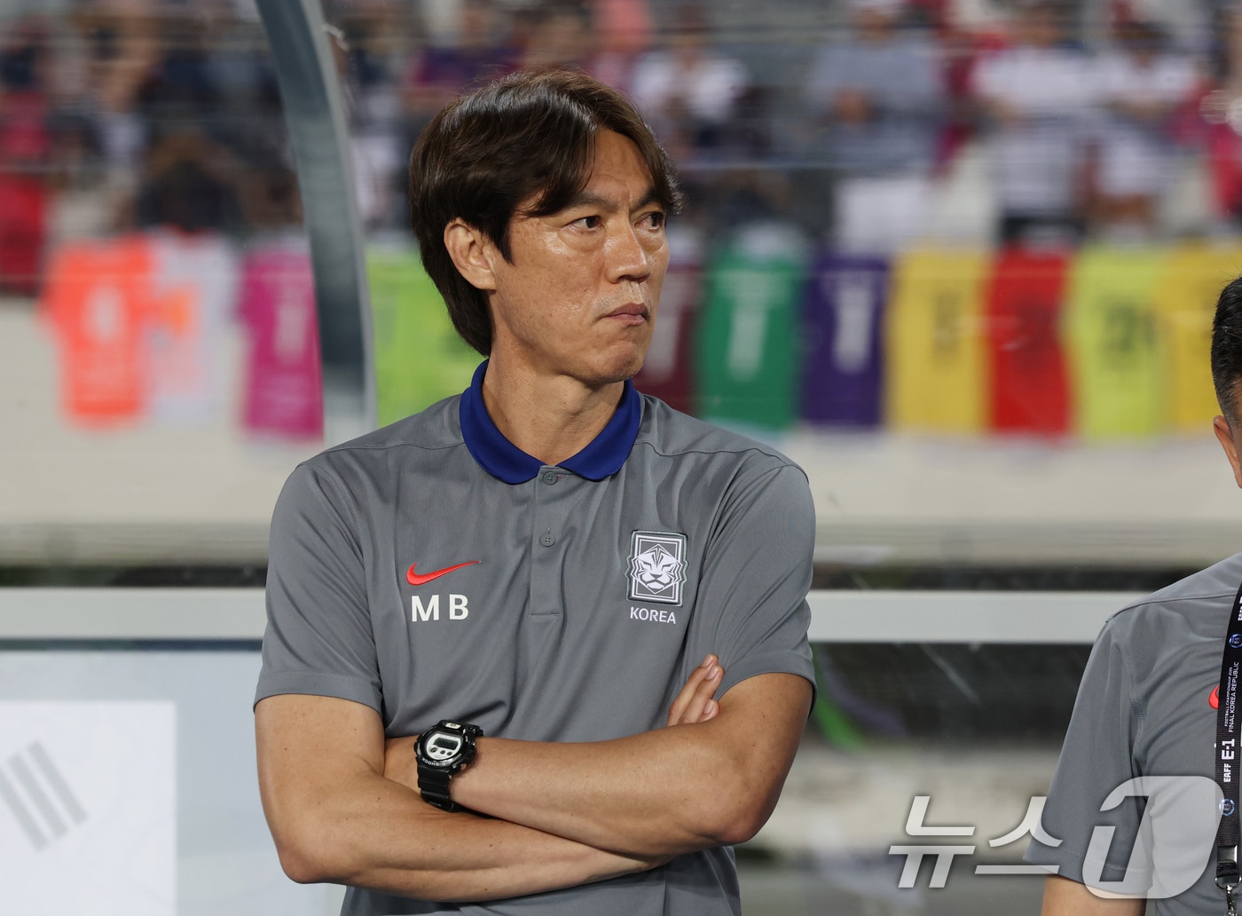 홍명보 대한민국 축구 국가대표팀 감독./뉴스1 ⓒ News1 김영운 기자