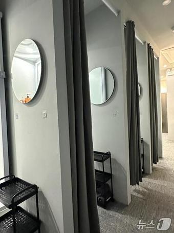 뚝섬역 핏스테이션 샤워실.&#40;서울시 제공&#41; 