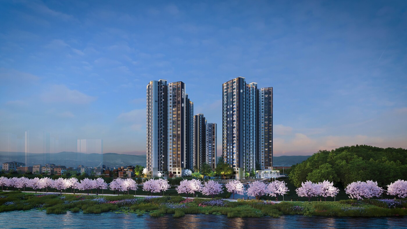  디에트르 더 리버 투시도. /대방건설 제공