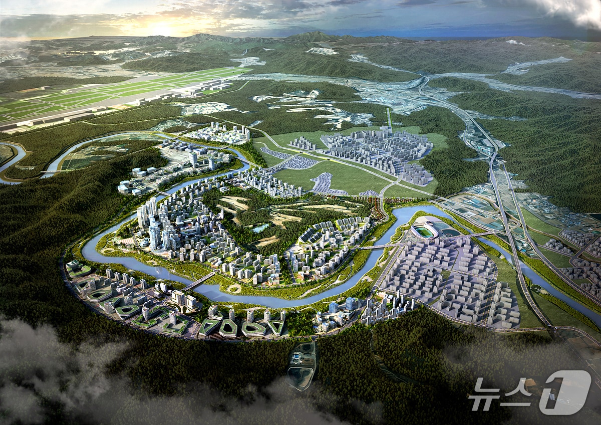 TK(대구경북)신공항 조감도.(뉴스1 자료)