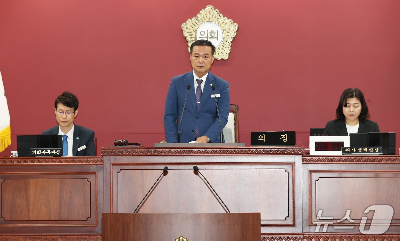 고창군의회가 18일 본회의를 끝으로 제317회 임시회를 폐회했다.&#40;고창군의회 제공. 재판매 및 DB금지&#41;