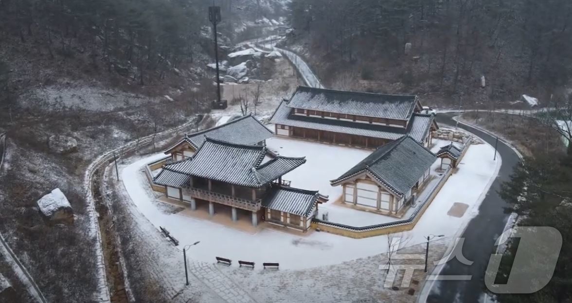 경북 웰니스관광지에 선정된 상주시의 ‘거꾸로옛이야기나라숲’.ⓒ News1 김대벽기자