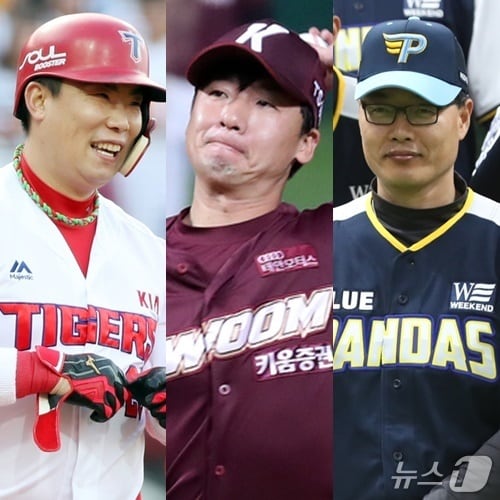 (왼쪽부터) 나지완, 오주원, 마해영/뉴스1 DB