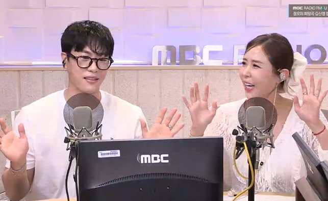 가수 신지, 문원 / MBC 라디오 정오의 희망곡 보이는 라디오 캡처