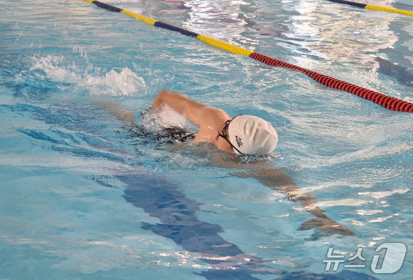 강릉해양경찰서가 2~4일 3일간 강릉원주대학교 수영장에서 ‘2025년 경찰관 구조역량 수영평가’를 시행한다.(강릉해경 제공, 재판매 및 DB 금지) 2025.7.2/뉴스1