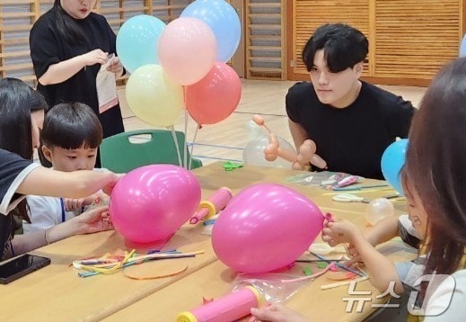 경북교육청은 21일 도내 군·면 지역 유아의 정서·심리 발달을 지원하기 위한 찾아가는 온(溫)놀이 지원 사업’을 올해 확대 운영 중에 있다. ⓒ News1 김대벽기자