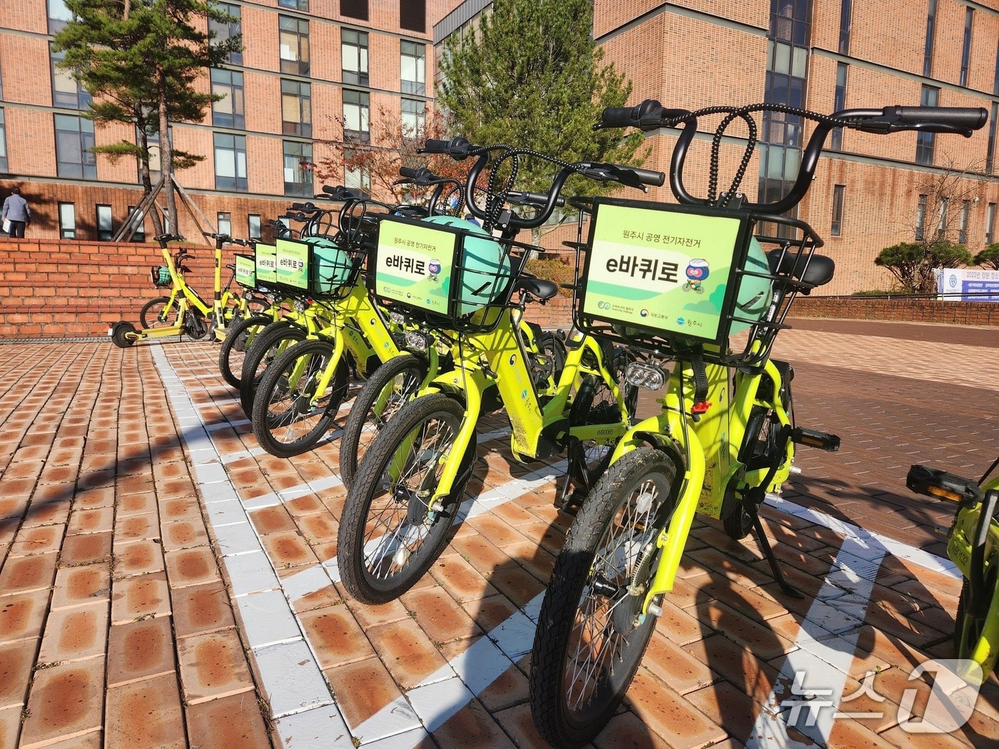 강원 원주시 공유전기자전거 'e바퀴로' 자료 사진. (원주시 제공. 재판매 및 DB금지) 2025.7.22/뉴스1