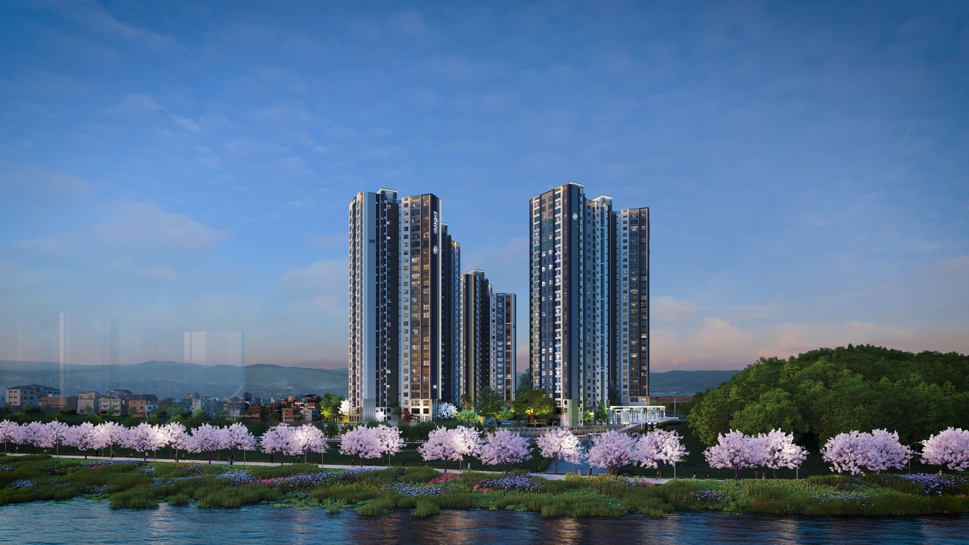 ‘디에트르 더 리버’  투시도. /대방건설 제공 