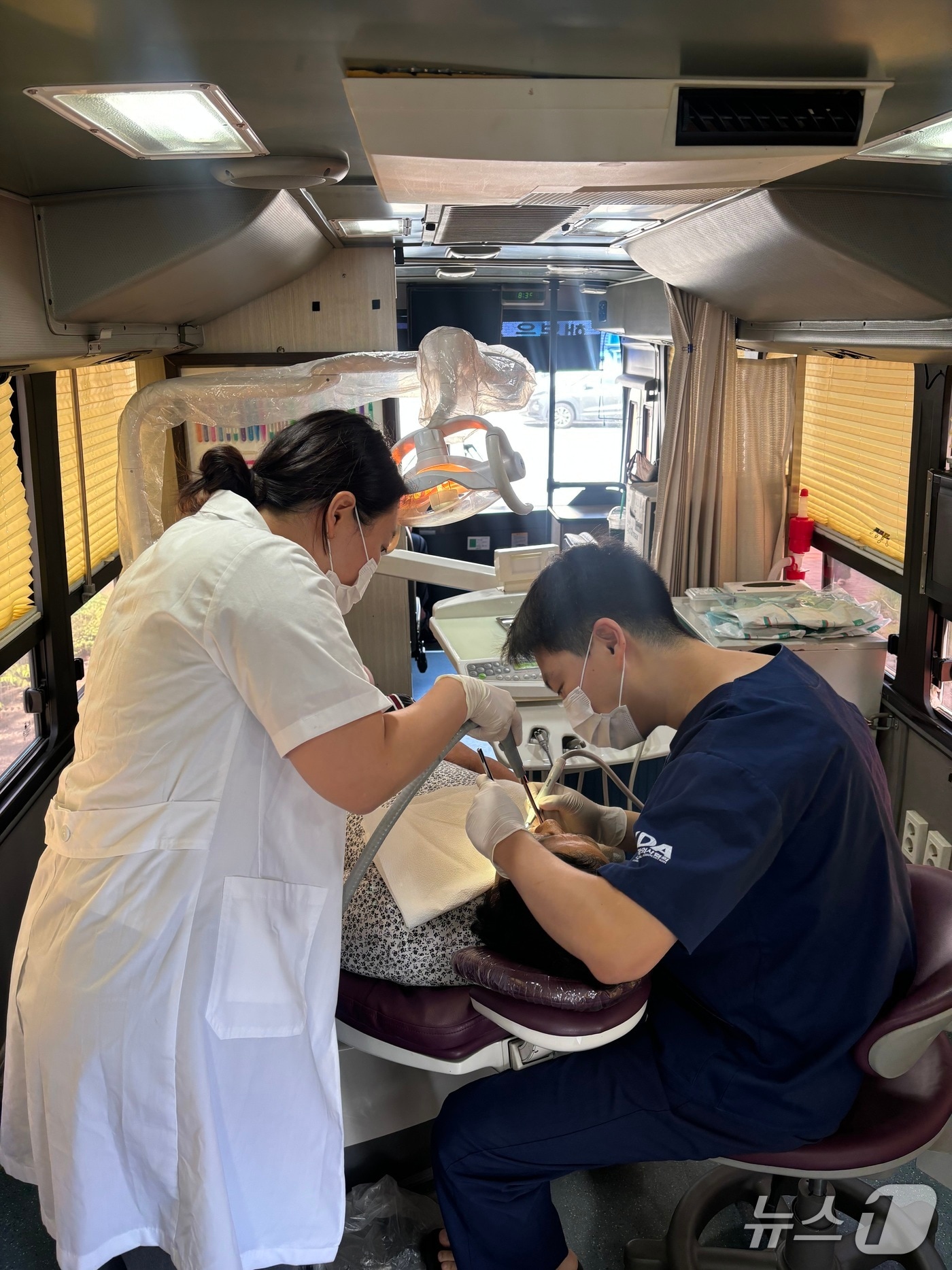 전북 임실군이 관촌면을 시작으로 두 달간 무료 치과 이동 진료를 운영한다.(임실군제공. 재판매 및 DB금지)2025.7.22/뉴스1