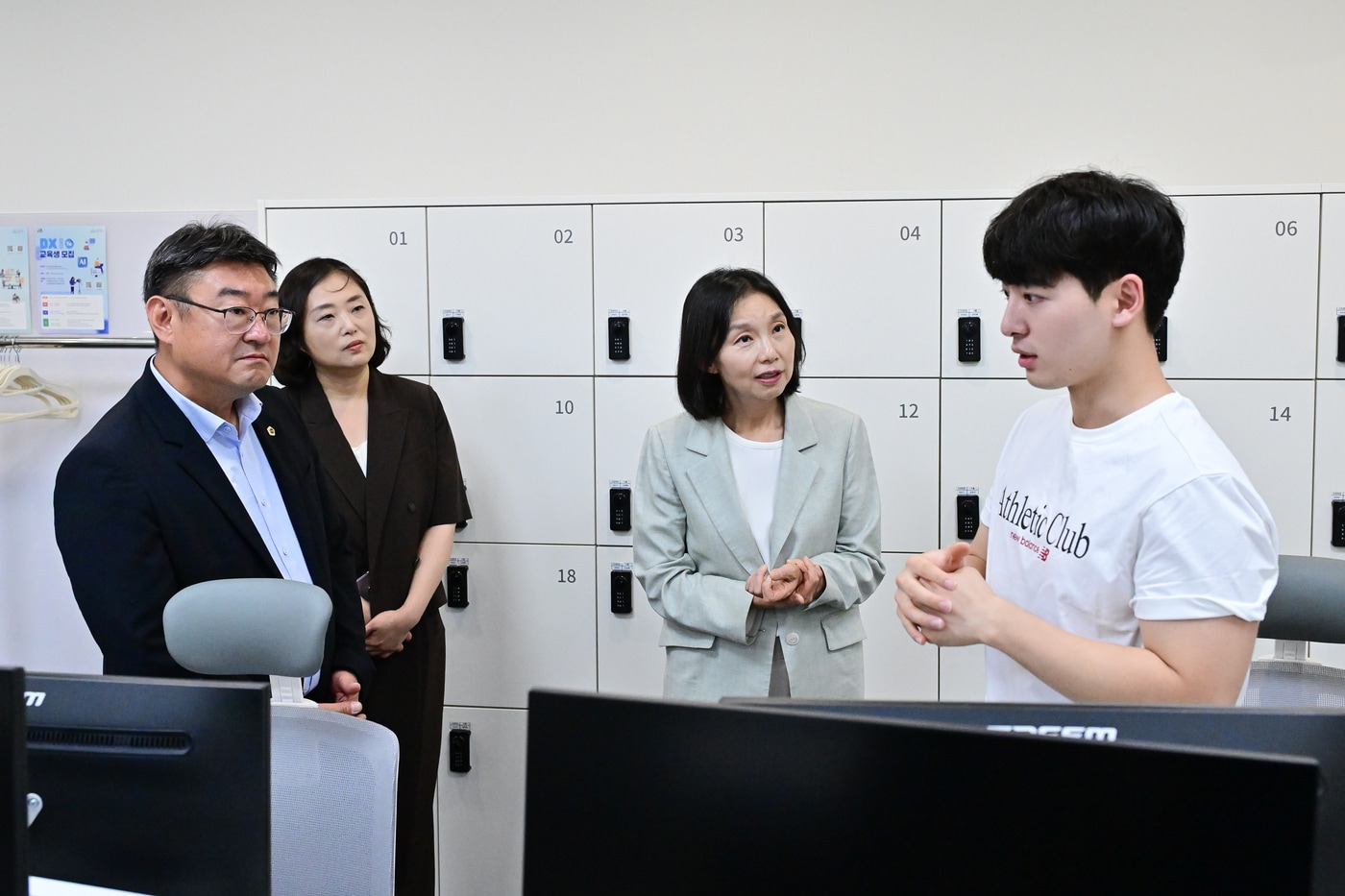 최호정 서울시의장 청년취업사관학교 서초캠퍼스 방문(서울시의회 제공)