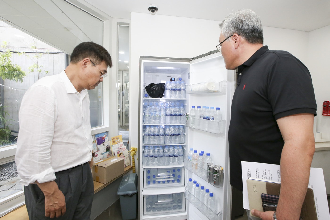 돈의동 쪽방 현장 방문(종로구 제공)