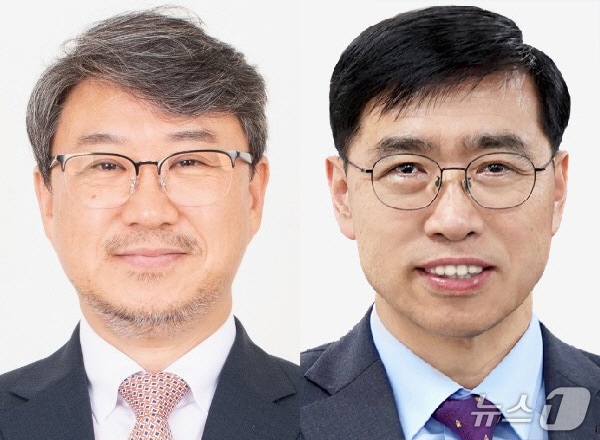 왼쪽부터 금오공대 김상호·허장욱 교수/뉴스1