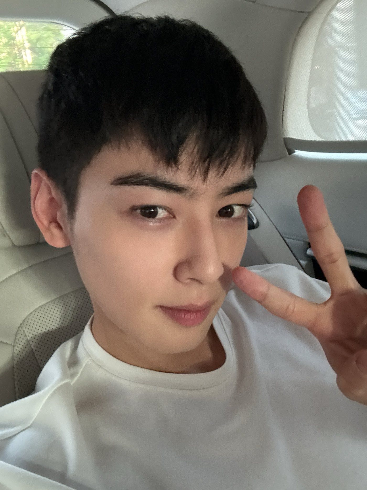 차은우 SNS 갈무리