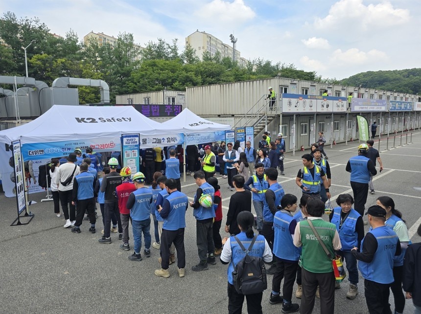 혹서기 온열질환 예방 캠페인 / 사진=K2 Safety 제공