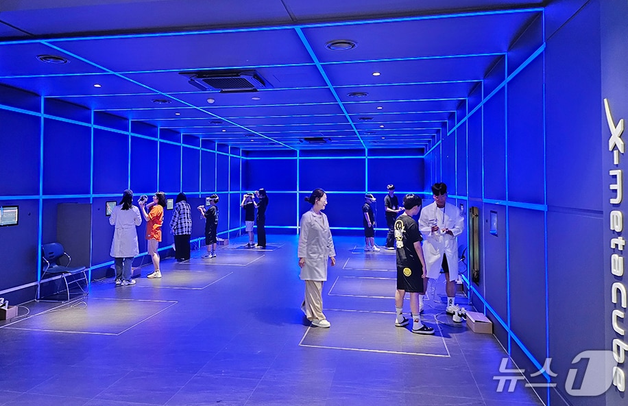 ‘2025 제18회 주니어닥터 프로그램’ 체험 모습 (대전과기대 제공.재판매 및 DB금지)/뉴스1