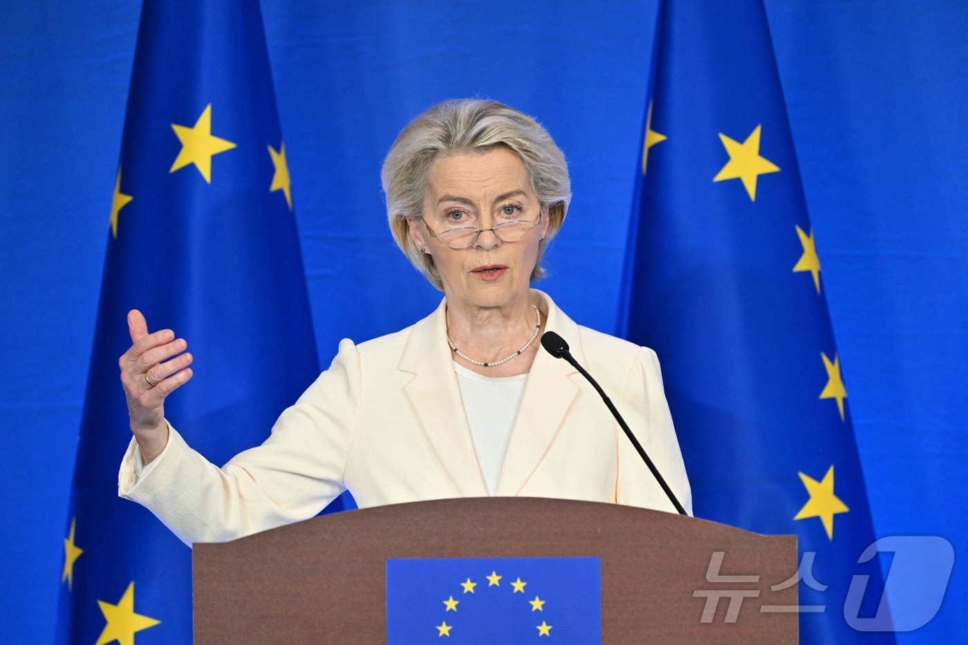 우르줄라 폰데어라이엔 유럽연합(EU) 집행위원장. ⓒ AFP=뉴스1 ⓒ News1 강민경 기자
