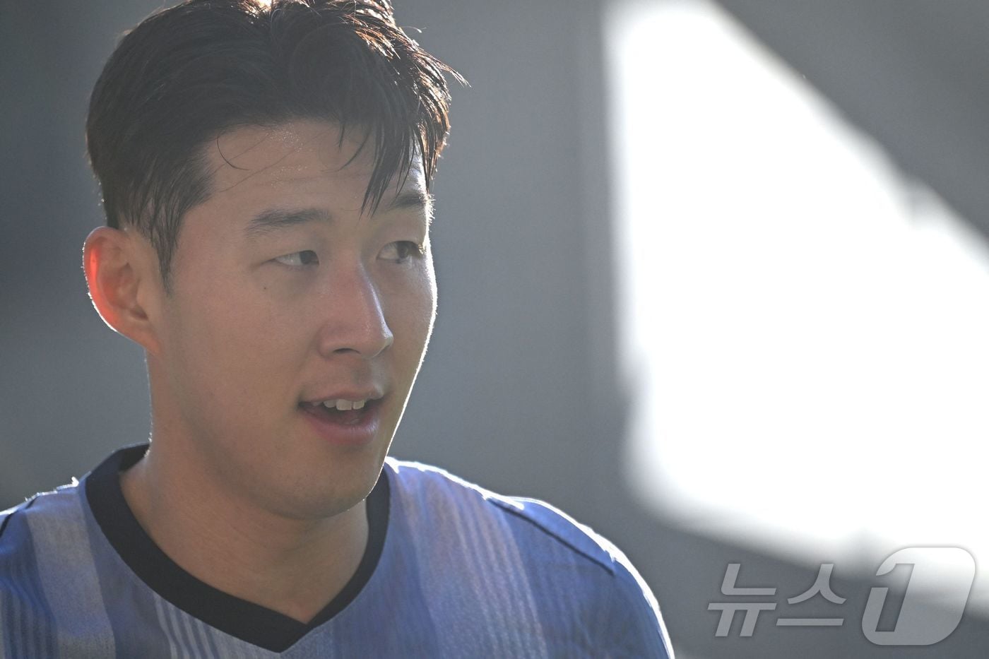 토트넘 훈련 중 손흥민