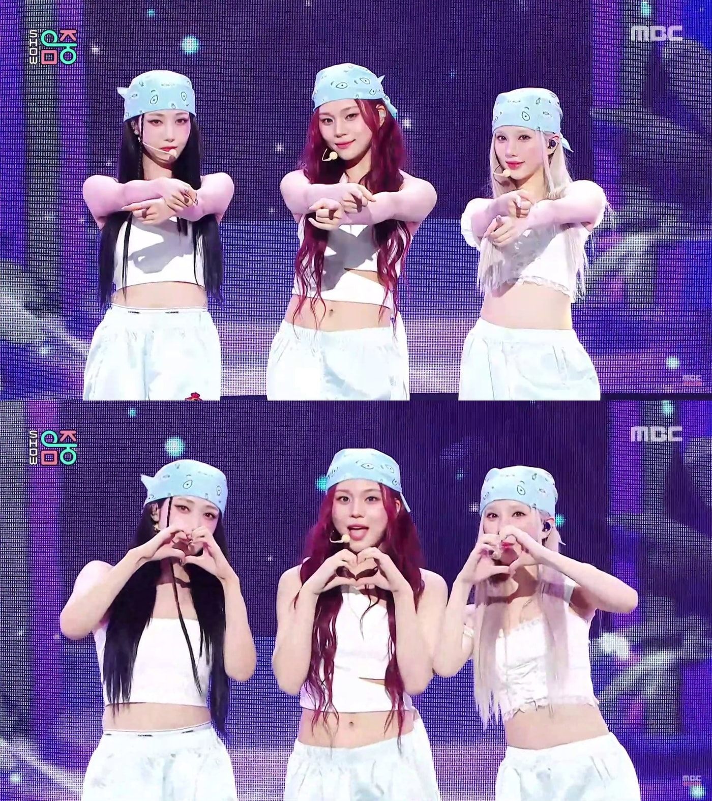 MBC '쇼! 음악중심' 방송 화면 갈무리