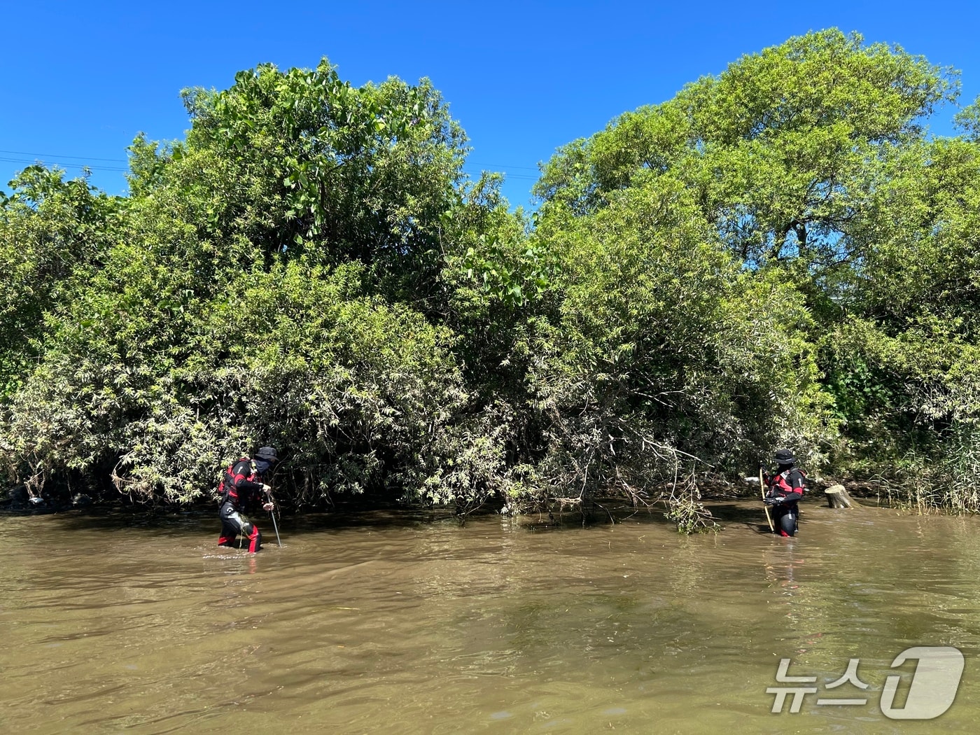 수색 현장. (경기도북부소방재난본부 제공. 재판매 및 DB 금지) 2025.7.27/뉴스1