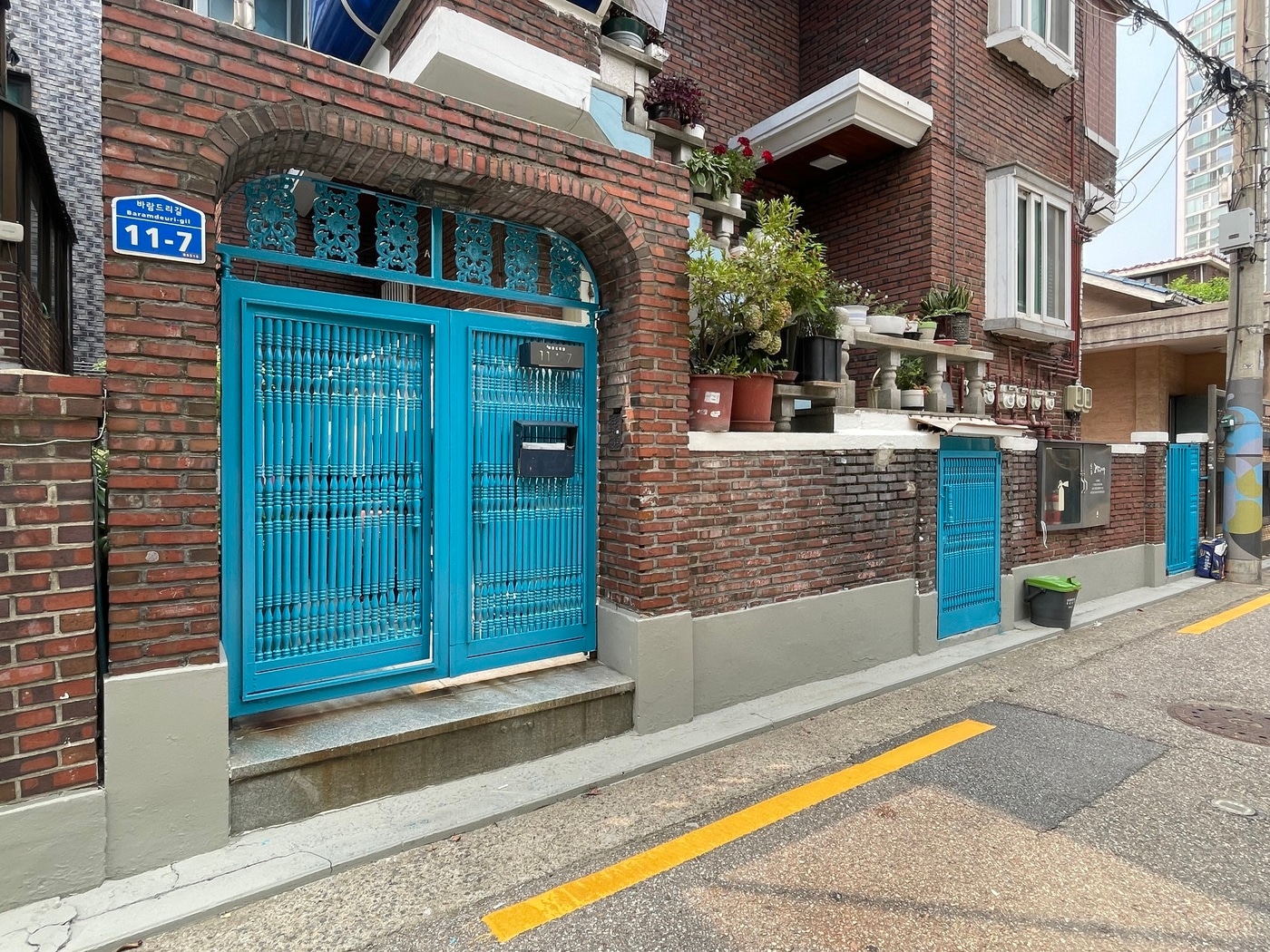 주택 대문 공사 후(송파구 제공)