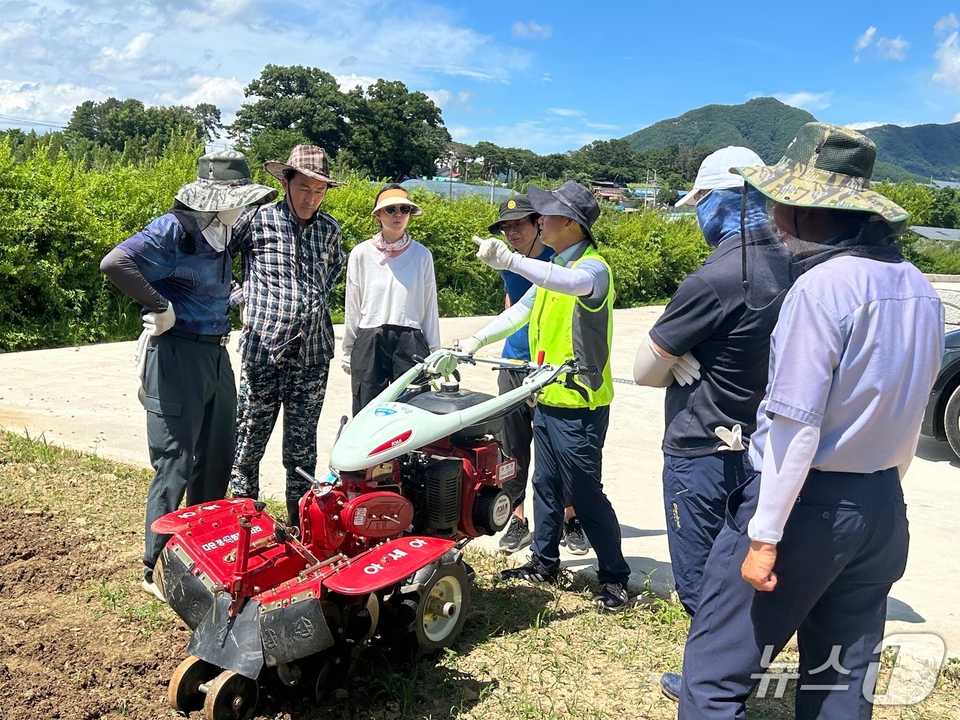 29일 전북 진안군이 농업기술센터에서 영농정착기술교육 수료식을 가졌다. 사진은 교육 모습.&#40;진안군제공. 재판매 및 DB금지&#41;2025.7.29/뉴스1