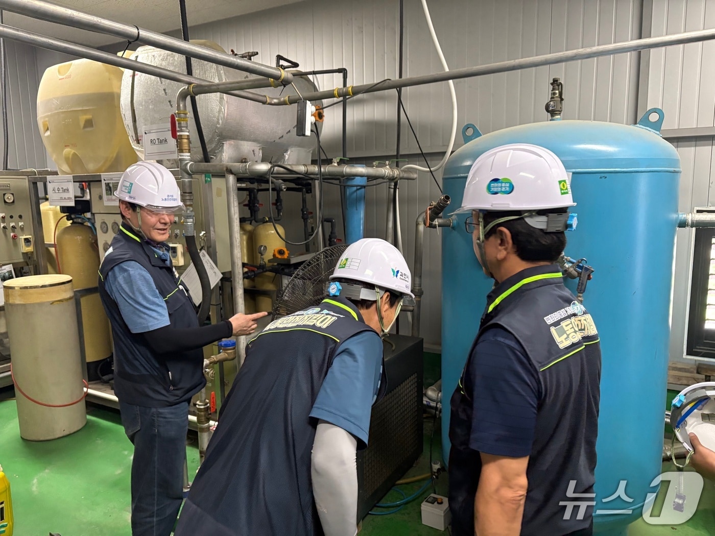 경기 군포시 산업현장 안전점검. &#40;군포시 제공. 재판매 및 DB 금지&#41; 2025.7.3/뉴스1