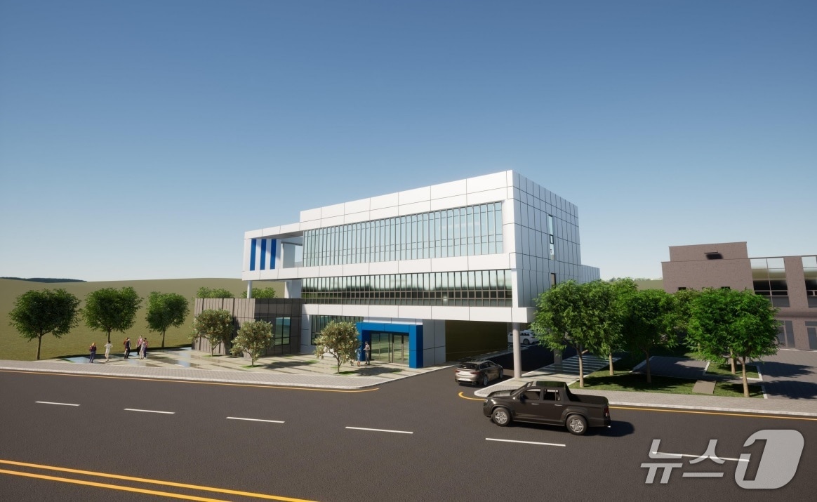 김천시 친환경 미래차 부품전환 지원센터 조감도 /뉴스1