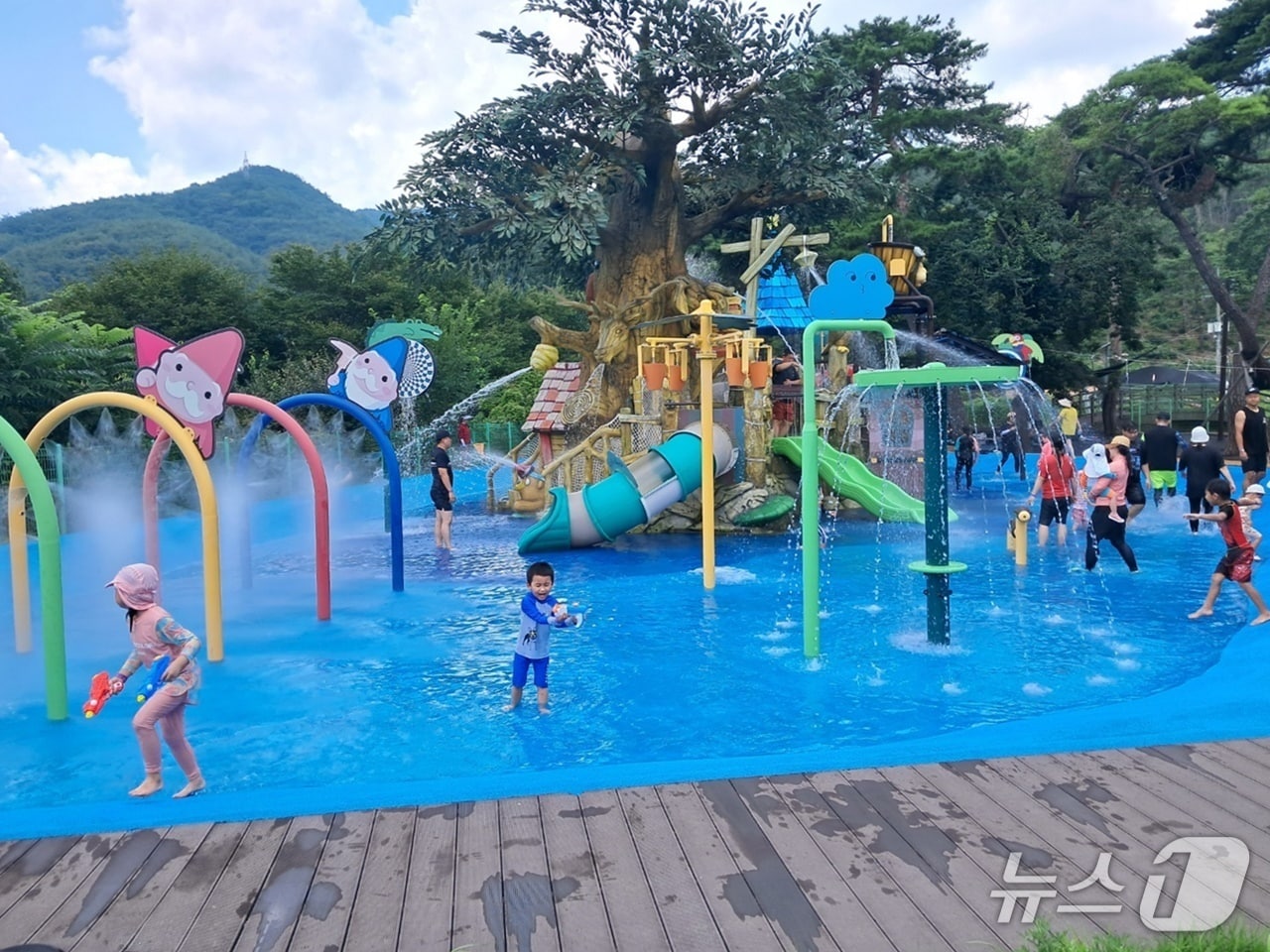 함안군 '입곡 온그대로 숲속 어린이 물놀이장'(진주시 제공. 재판매 및 DB금지).