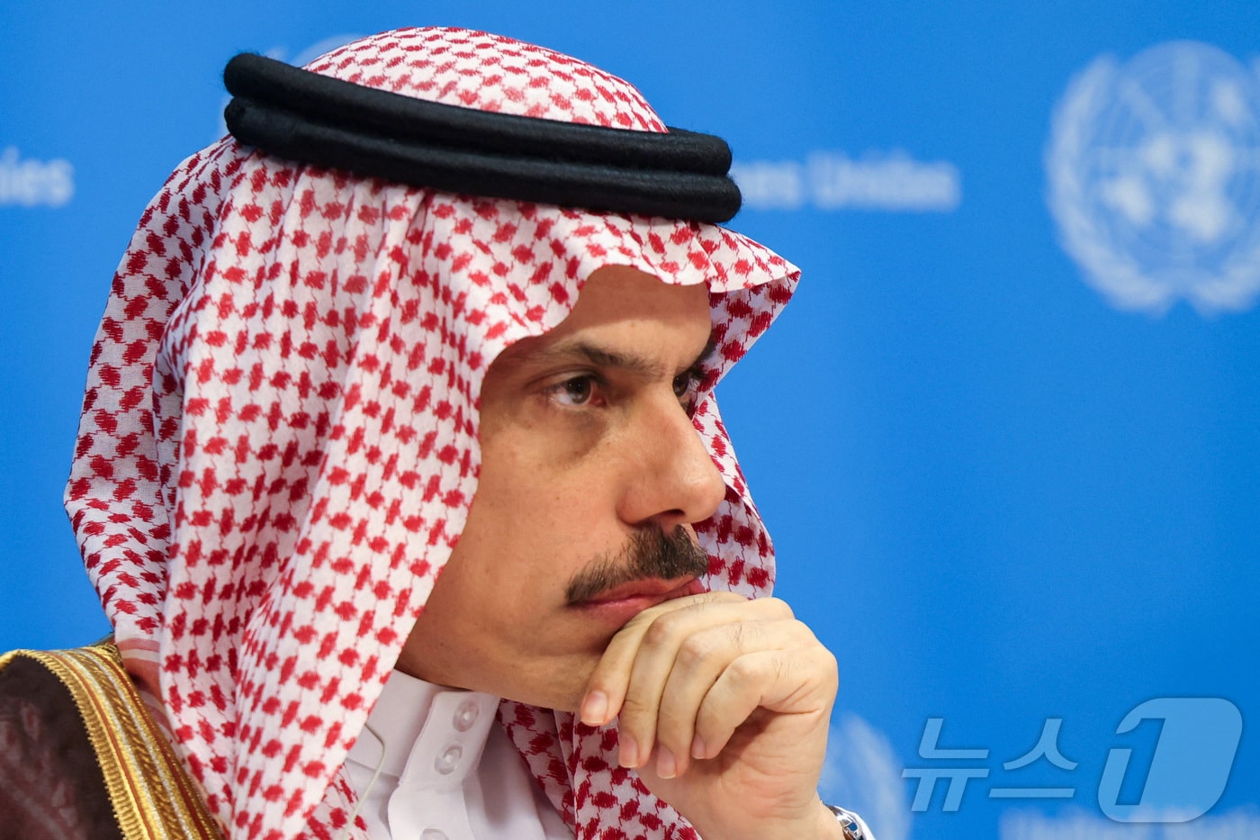 파이살 빈 파르한 알 사우드 사우디 외무장관. 2025.7.28 ⓒ 로이터=뉴스1