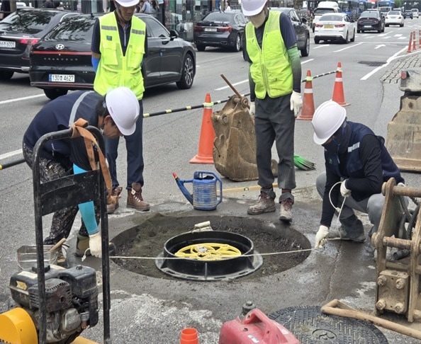 맨홀 추락방지시설./국토부 제공