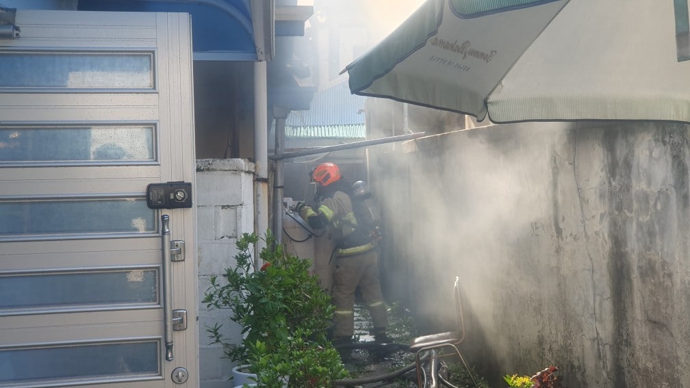 화재 현장(충북소방본부 제공. 재판매 및 DB금지)./뉴스1