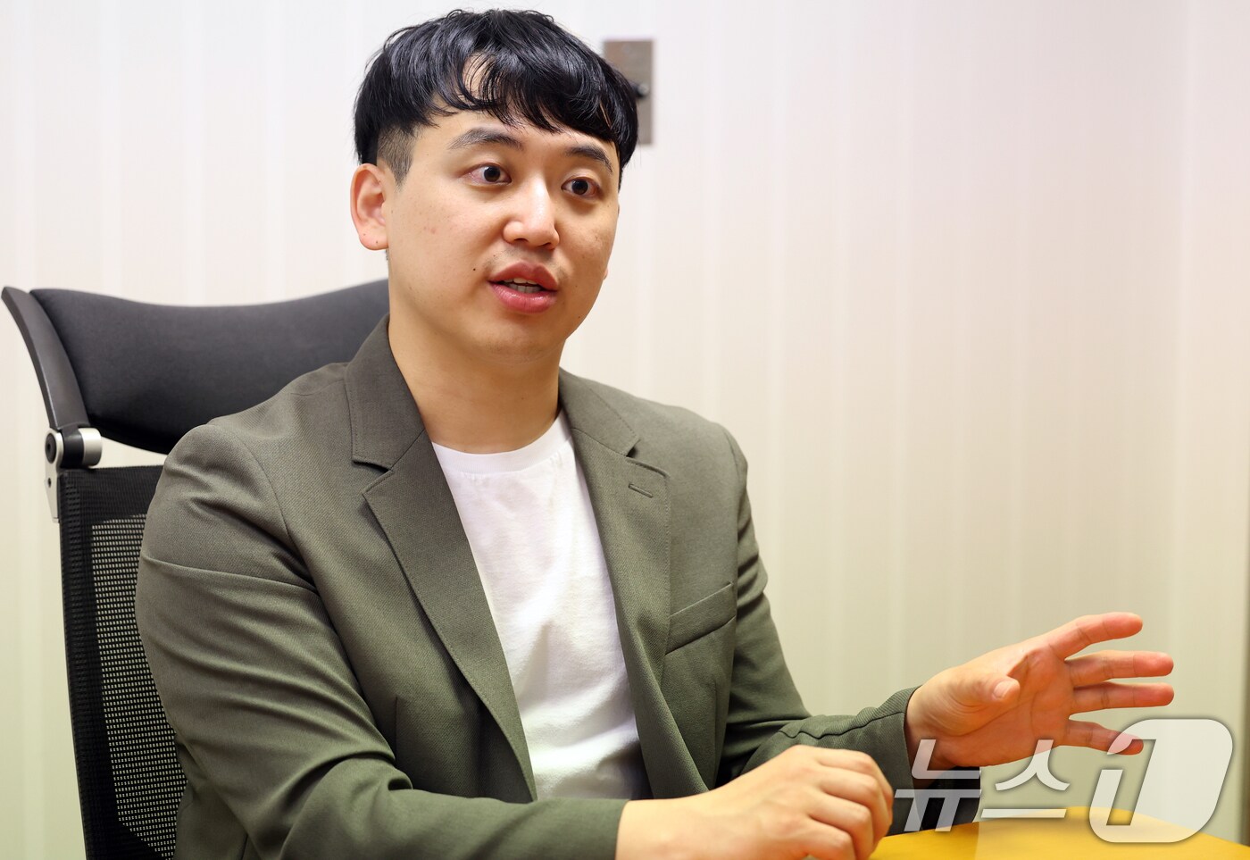 한성존 대한전공의협의회장. /뉴스1 ⓒ News1 김명섭 기자