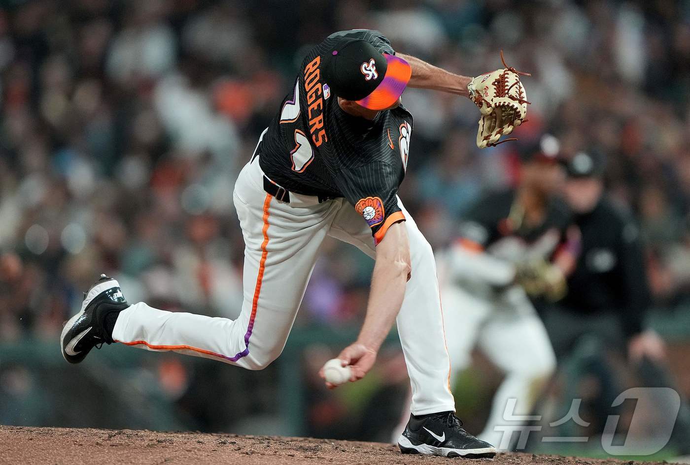 MLB 샌프란시스코 불펜 타일러 로저스가 메츠로 트레이드됐다. ⓒ AFP=뉴스1