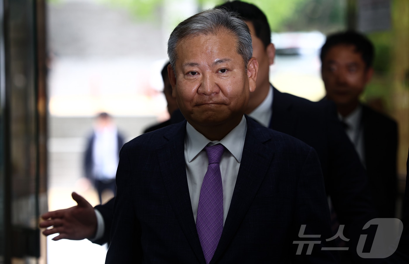 12·3 비상계엄 당시 &#39;언론사 단전·단수&#39;를 지시한 의혹을 받는 이상민 전 행정안전부 장관. 2025.7.31/뉴스1 ⓒ News1 김도우 기자