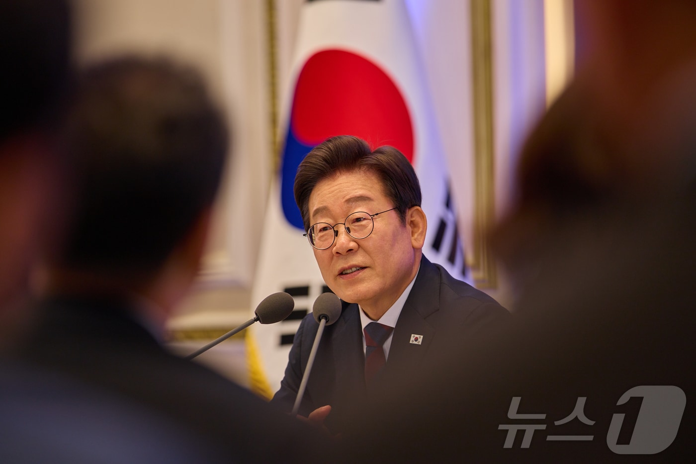 이재명 대통령이 지난 7월 3일 서울 청와대 영빈관에서 열린 ‘대통령의 30일, 언론이 묻고 국민에게 답하다’ 기자회견에서 발언을 하고 있다. &#40;이재명 대통령 SNS. 재판매 및 DB 금지&#41; 2025.7.4/뉴스1 ⓒ News1 이재명 기자