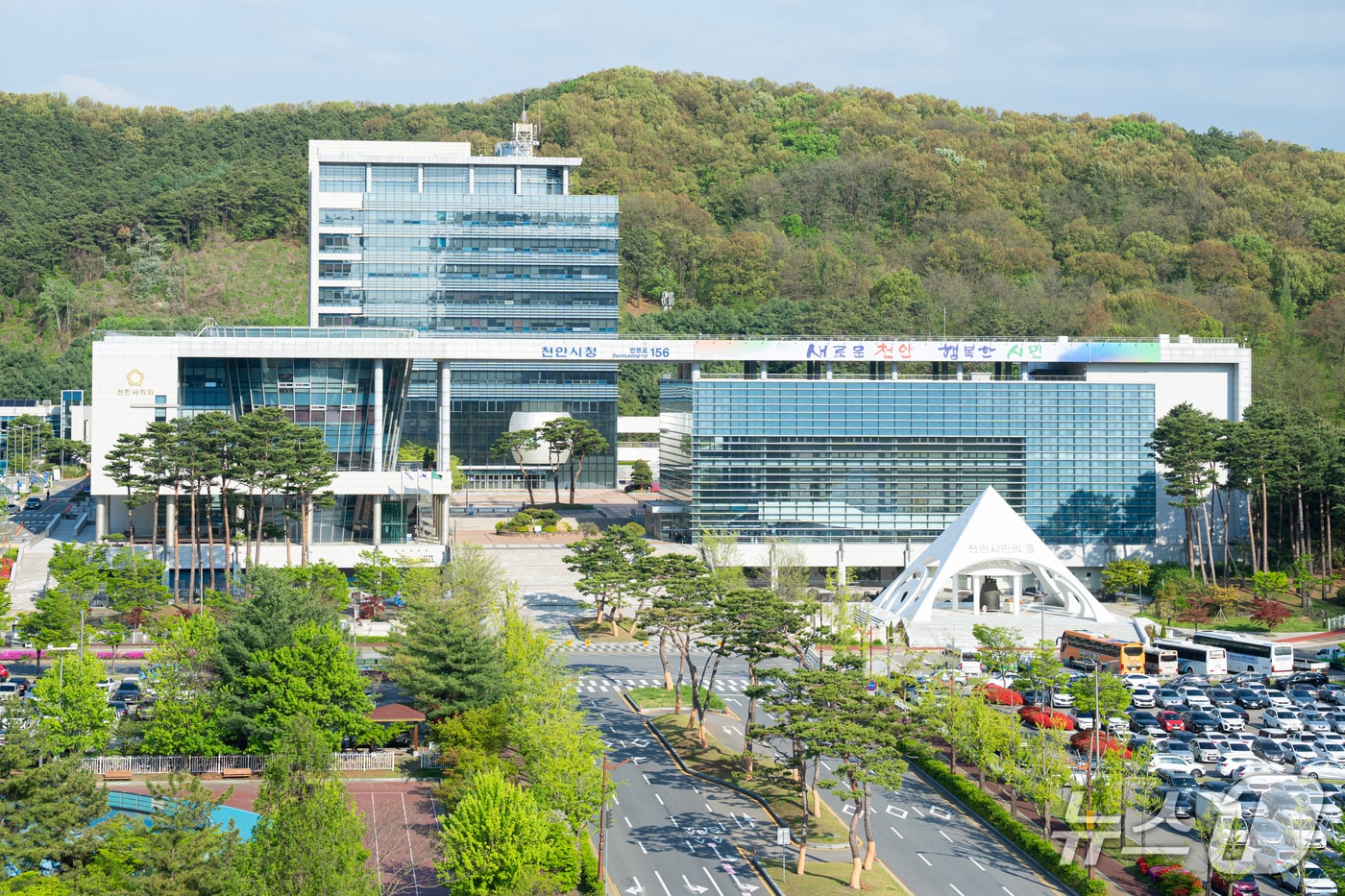 곽원태 구청장 관련 뉴스1 보도화면