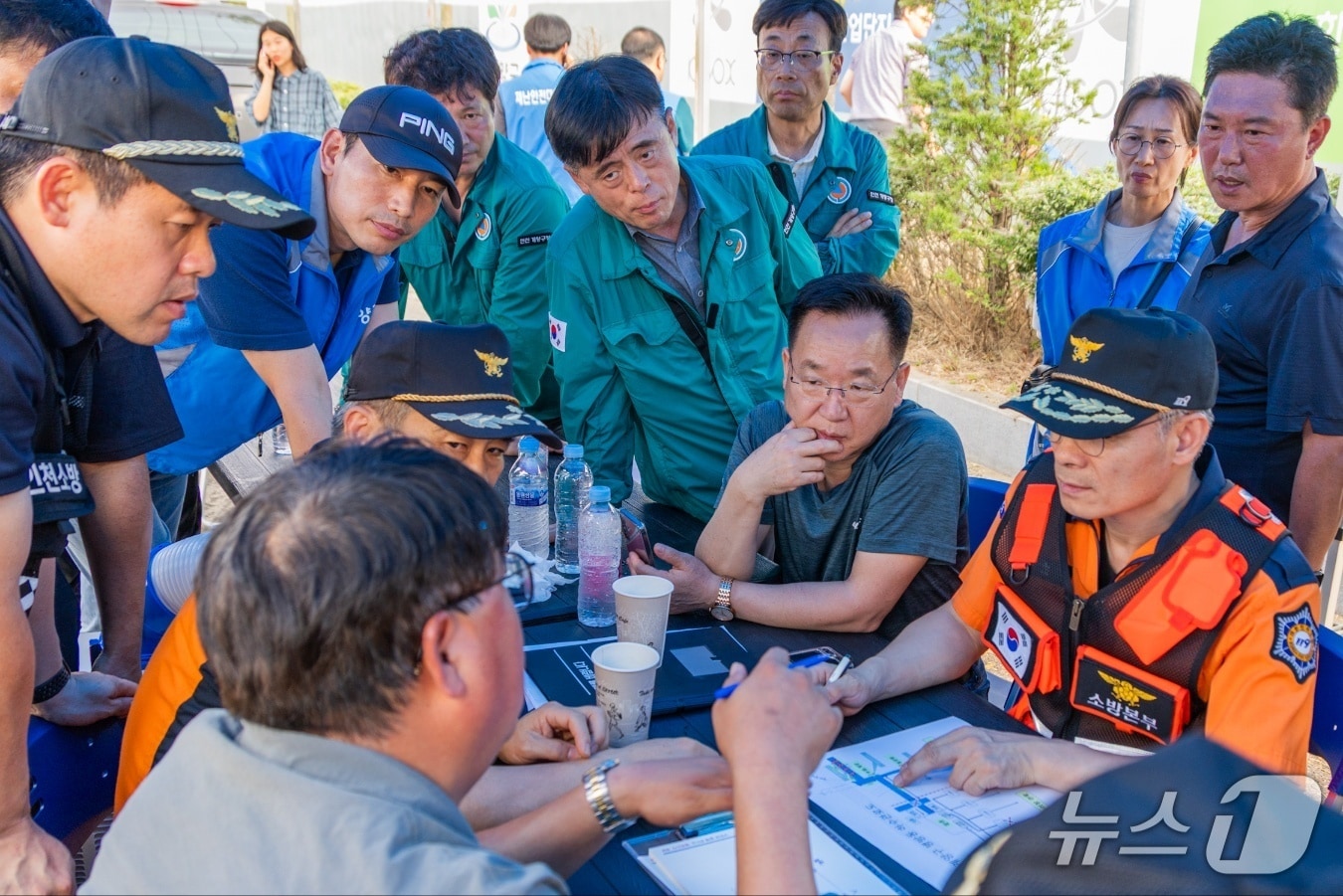 재난현장 통합지원본부(인천 계양구 제공.재판매 및 DB금지)
