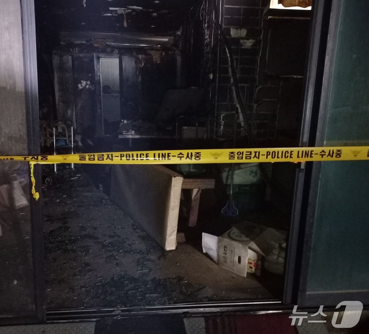 화재 현장 모습.(전북 소방 제공. 재판매 및 DB금지)