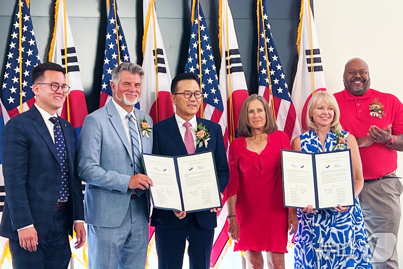 인천 연수구는 미국 유타주 코튼우드 하이츠시와 국외 우호도시 협약을 체결했다고 8일 밝혔다.(연수구 제공)2025.7.8/뉴스1